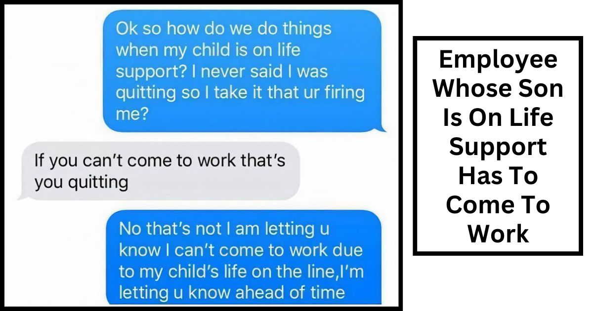 Inconsiderate Manager Inconsiderate Manager Gets Fired After They Told Employee To Show Up ...
